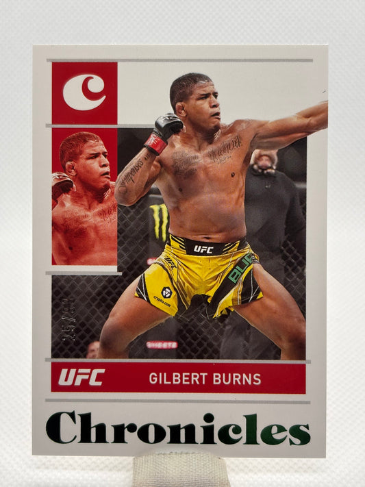 Gilbert Burns Chronicles #43 025/099 | 2022 Panini Chronicles UFC