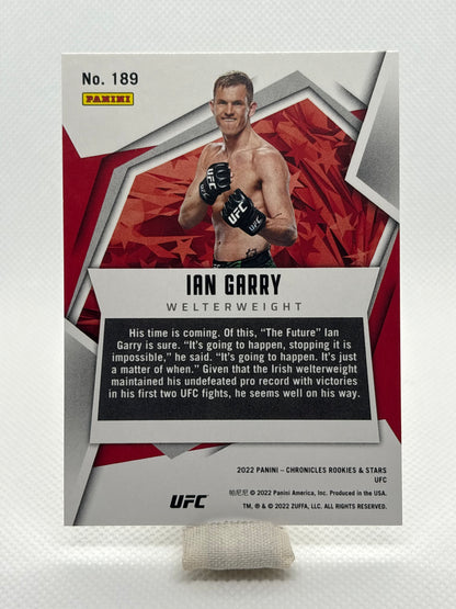 Ian Garry Rookies & Stars RC #189 | 2022 Panini Chronicles UFC