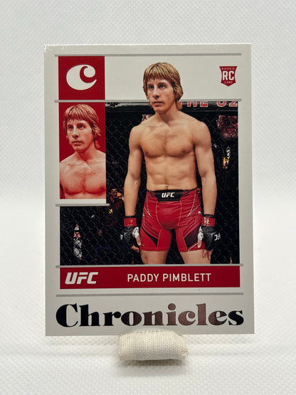 Paddy Pimblett Chronicles RC #100 | 2022 Panini Chronicles UFC
