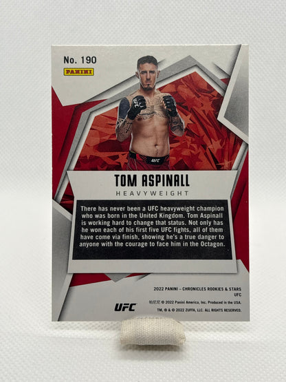Tom Aspinall Rookies & Stars RC #190 | 2022 Panini Chronicles UFC