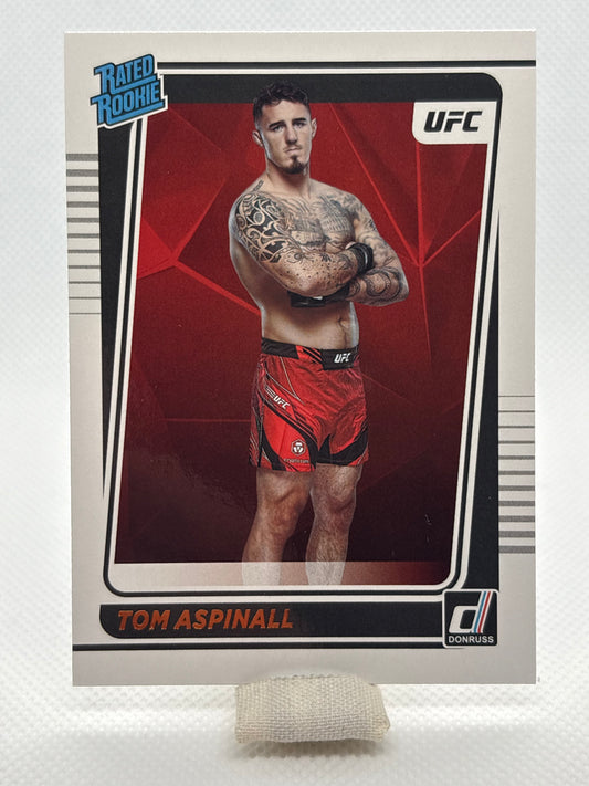 Tom Aspinall Rated Rookie RC #216 | 2022 Panini Donruss UFC