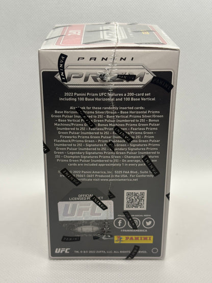 2022 Panini Prizm UFC Blaster Box (Sealed) | 6 Packs, 4 Cards Per Pack