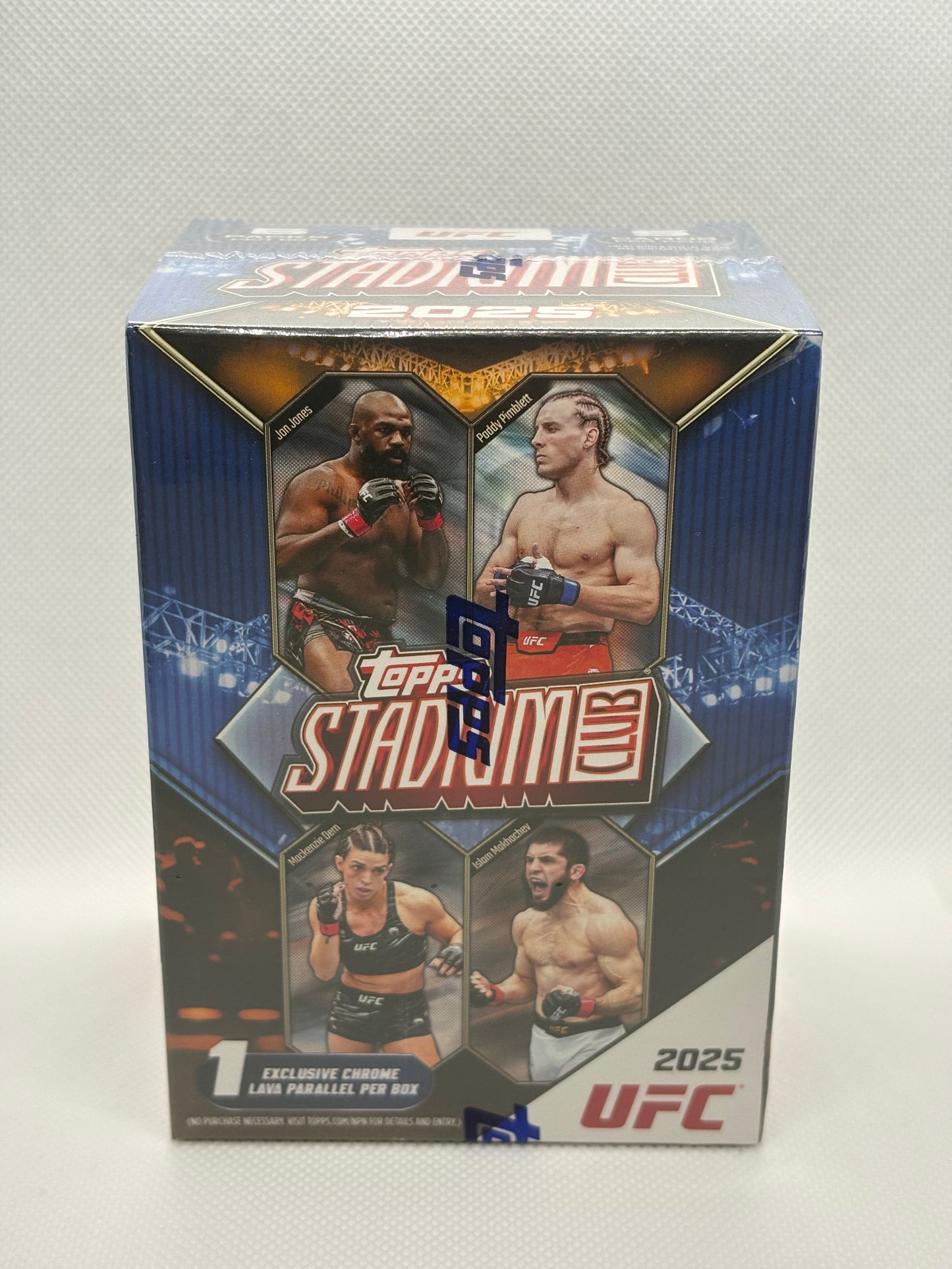 2025 Topps Stadium Club UFC Blaster Box (Sealed) | 6 Packs, 5 Cards Per Pack