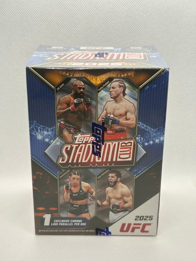 2025 Topps Stadium Club UFC Blaster Box (Sealed) | 6 Packs, 5 Cards Per Pack