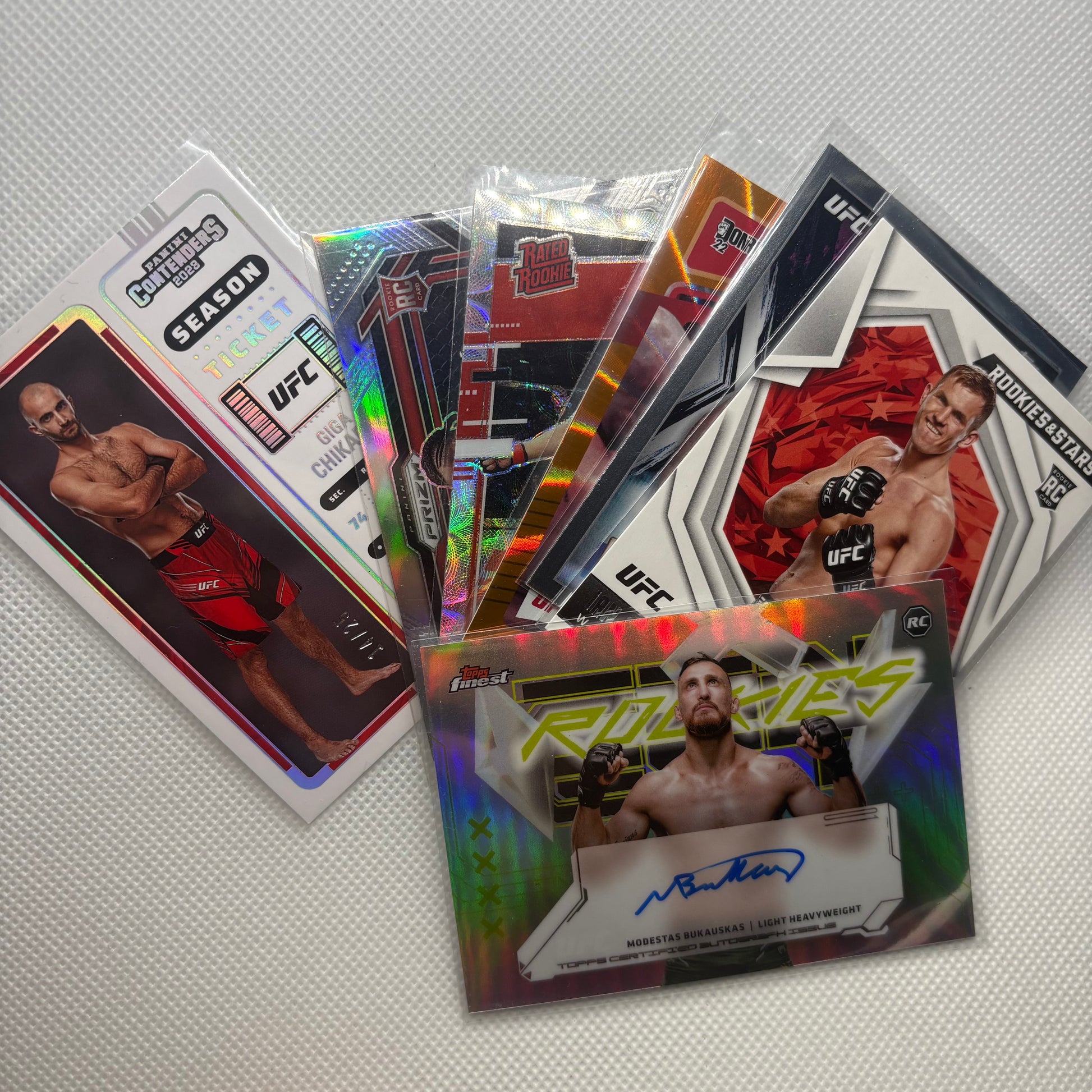 UFC Collector Starter Bundle — 7 hand-picked UFC trading cards